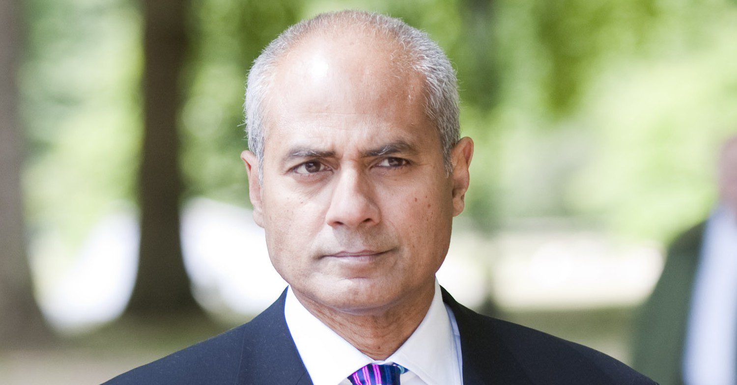 George Alagiah during outing