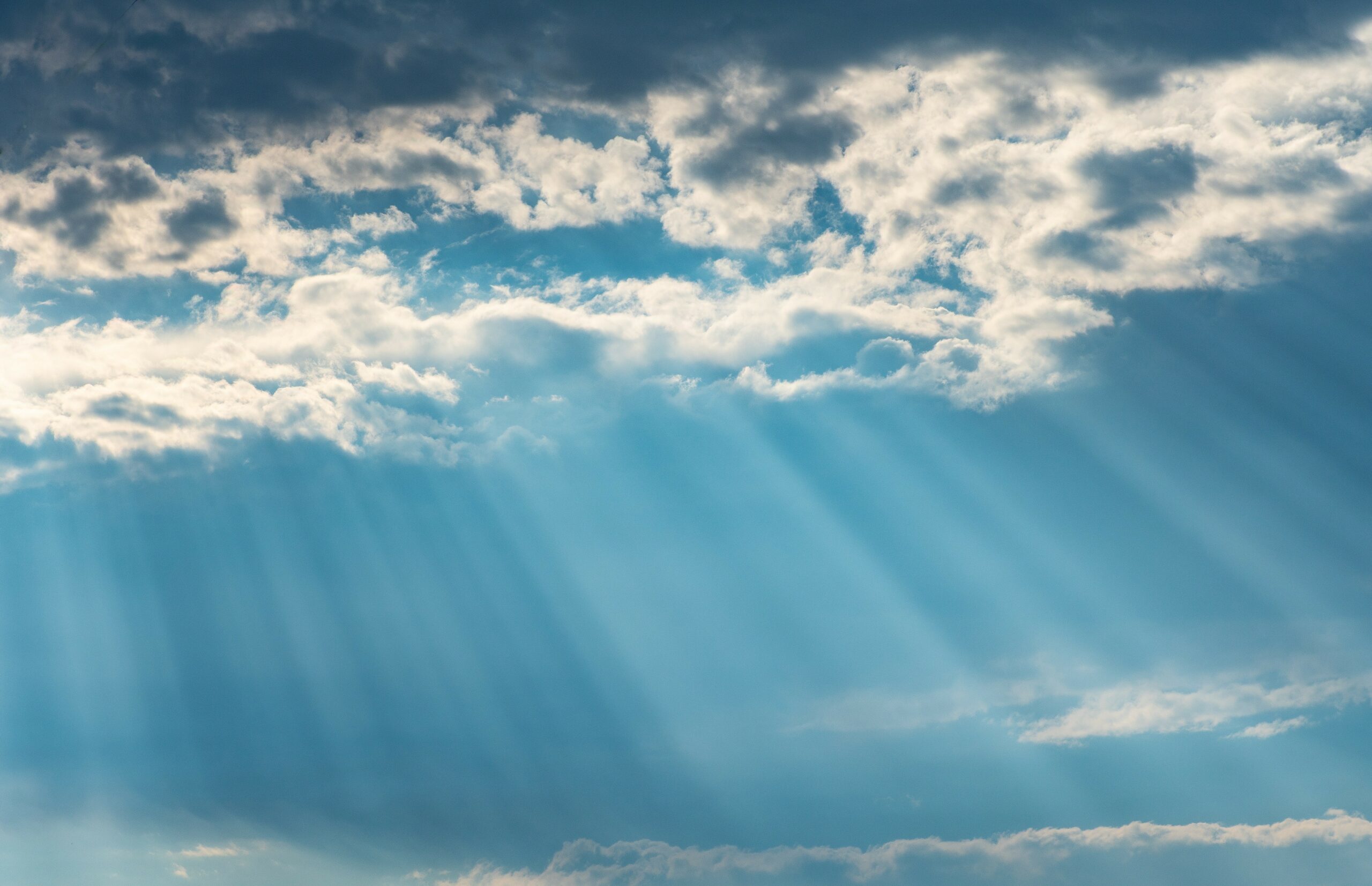 The sky and clouds
