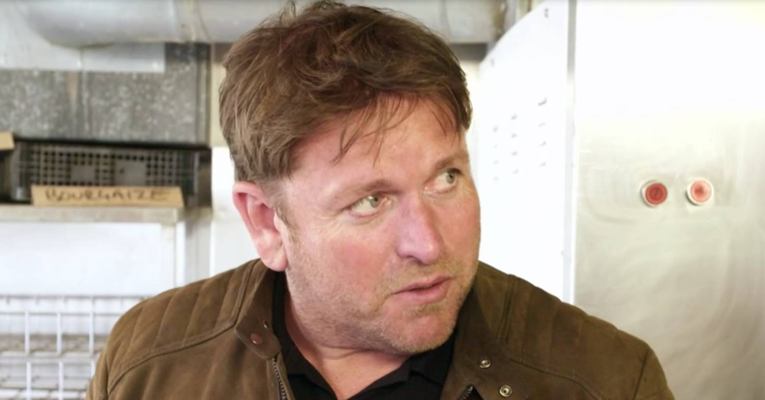 James Martin appears concerned
