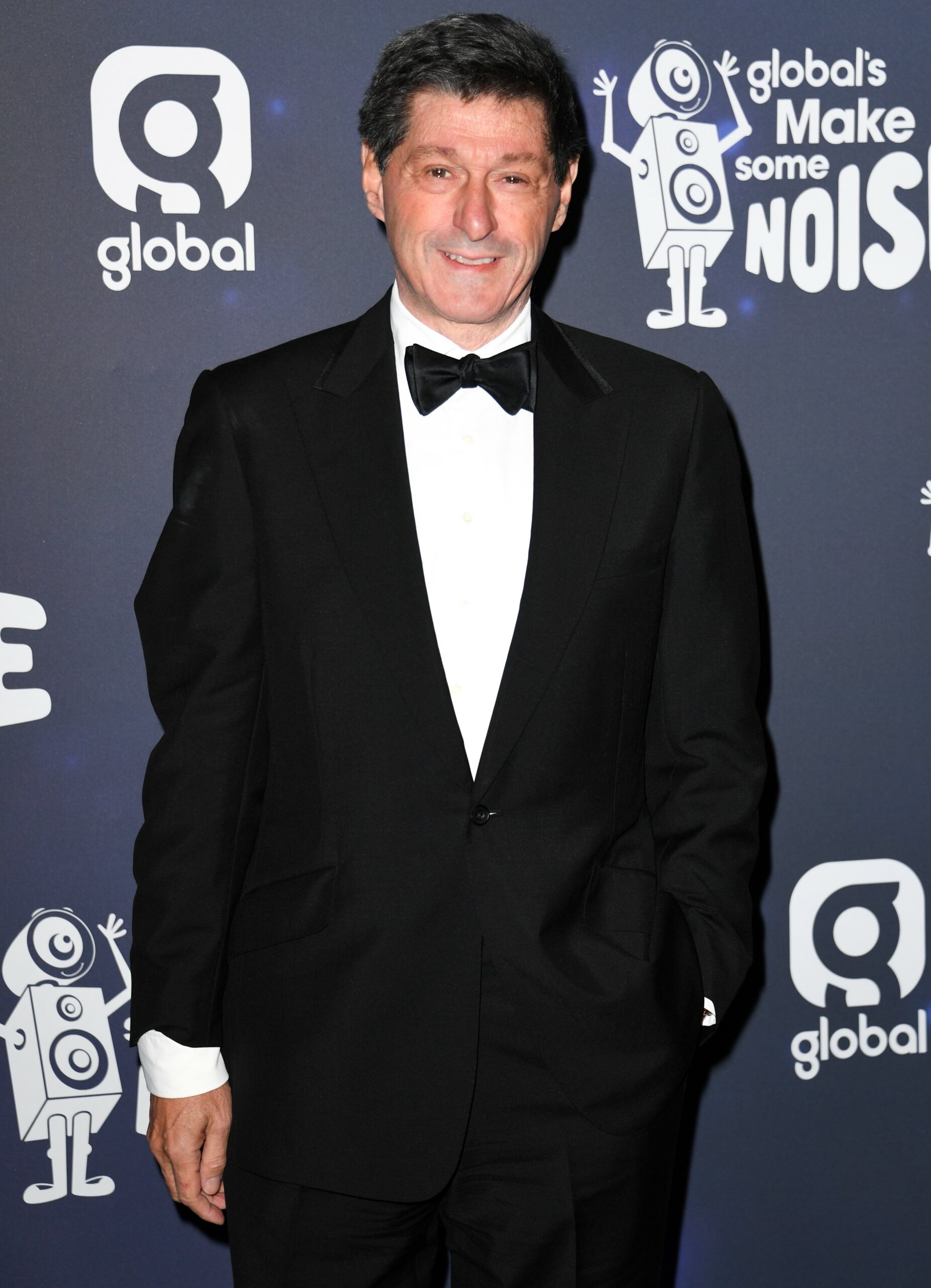 Jon Sopel smiling at event