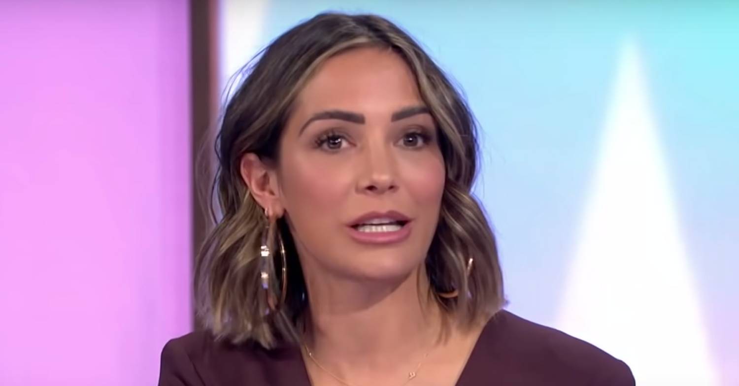 Loose Women panellist Frankie Bridge appears emotional