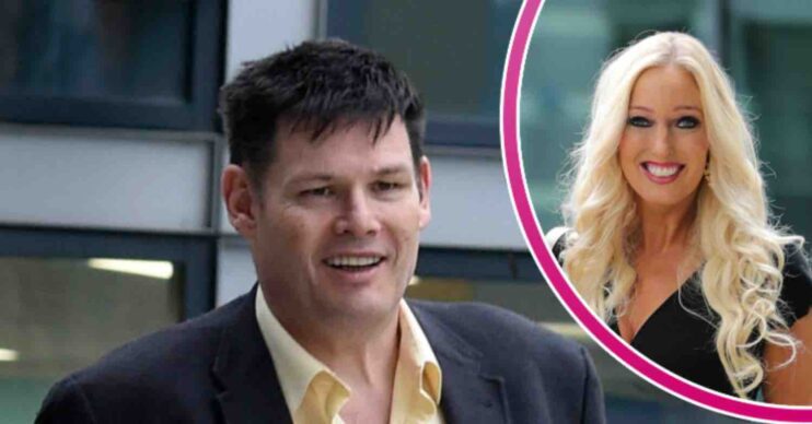 Mark Labbett and Hayley Palmer smiling