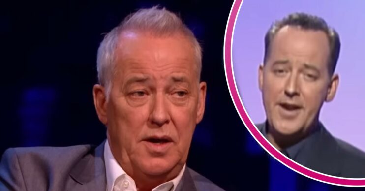 Michael Barrymore now with old picture in bubble