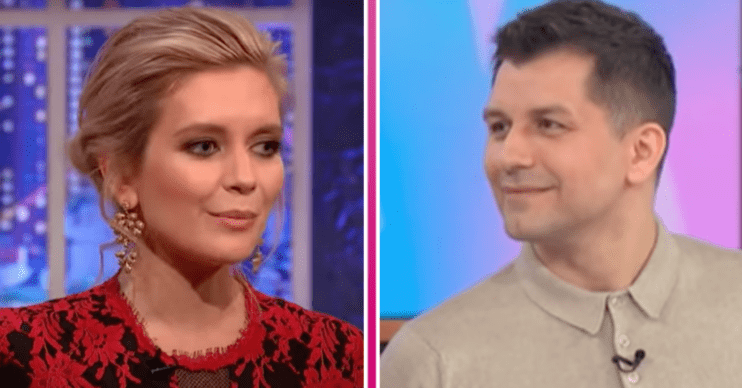 Rachel Riley and Pasha Kovalev smiling.