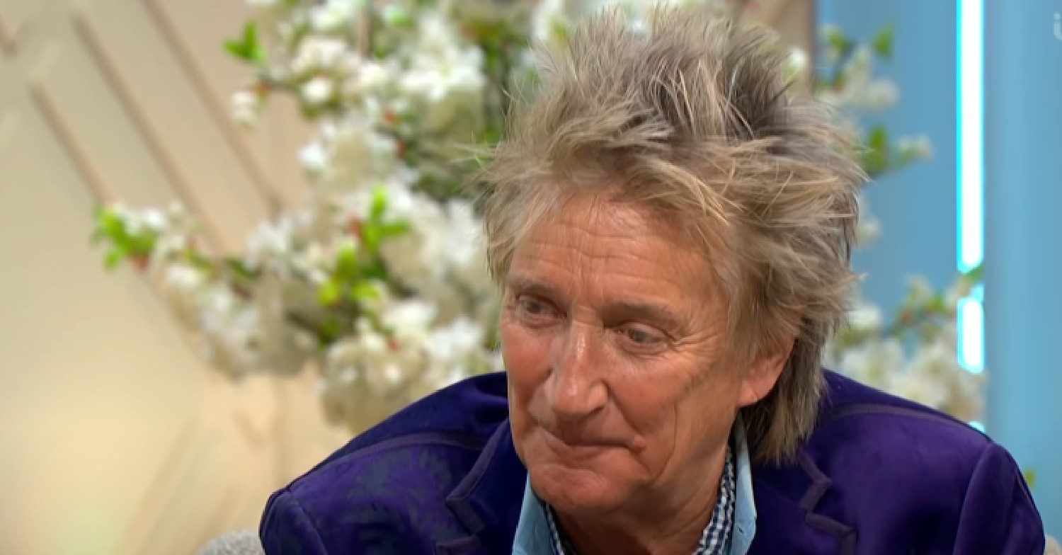 Sir Rod Stewart speaking on Lorraine