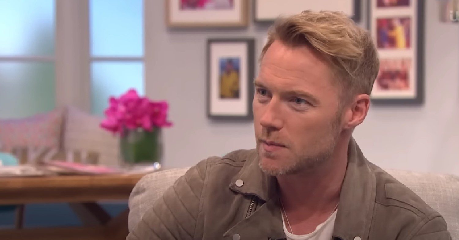 Ronan Keating appearing on Lorraine