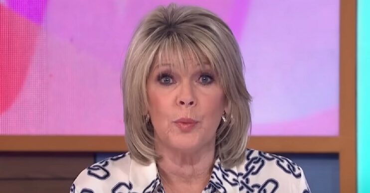 Ruth Langsford speaking on Loose Women