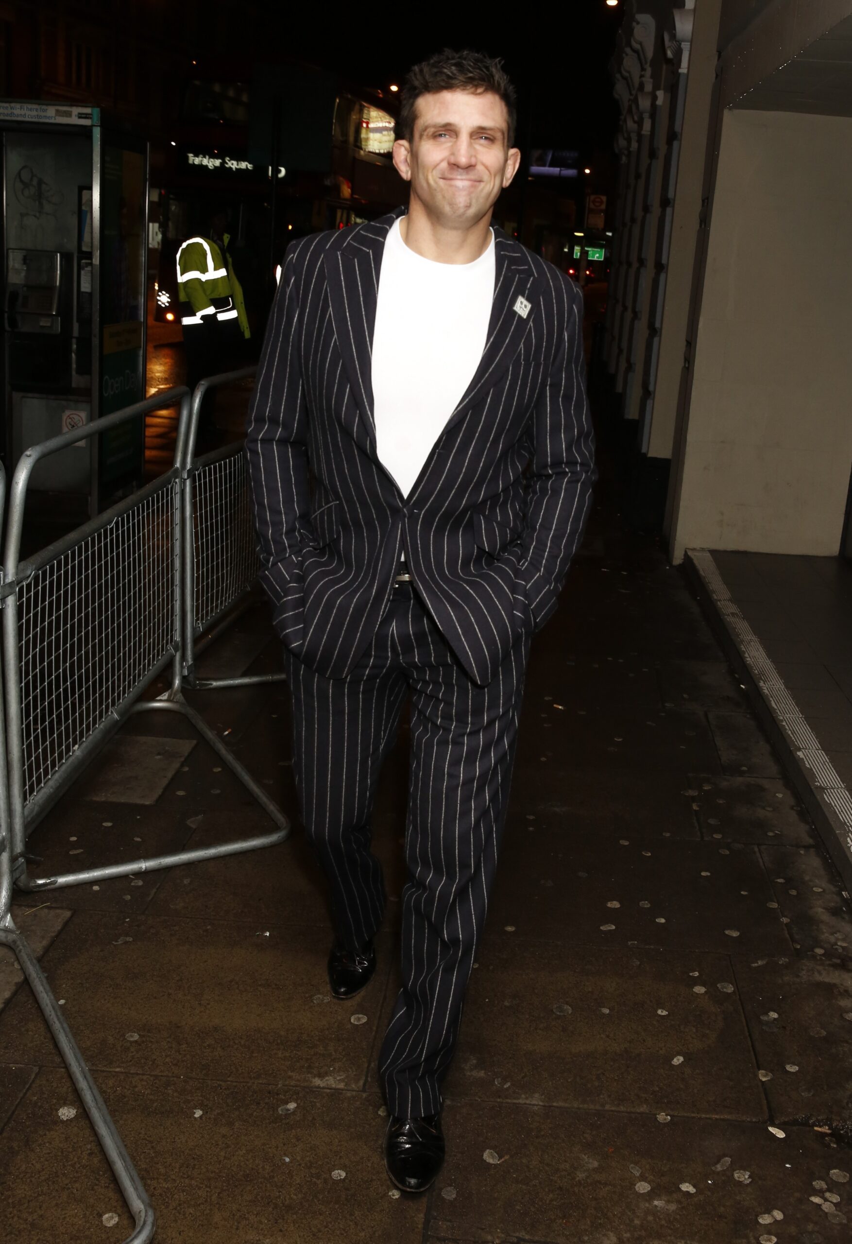 Alex Reid smiling