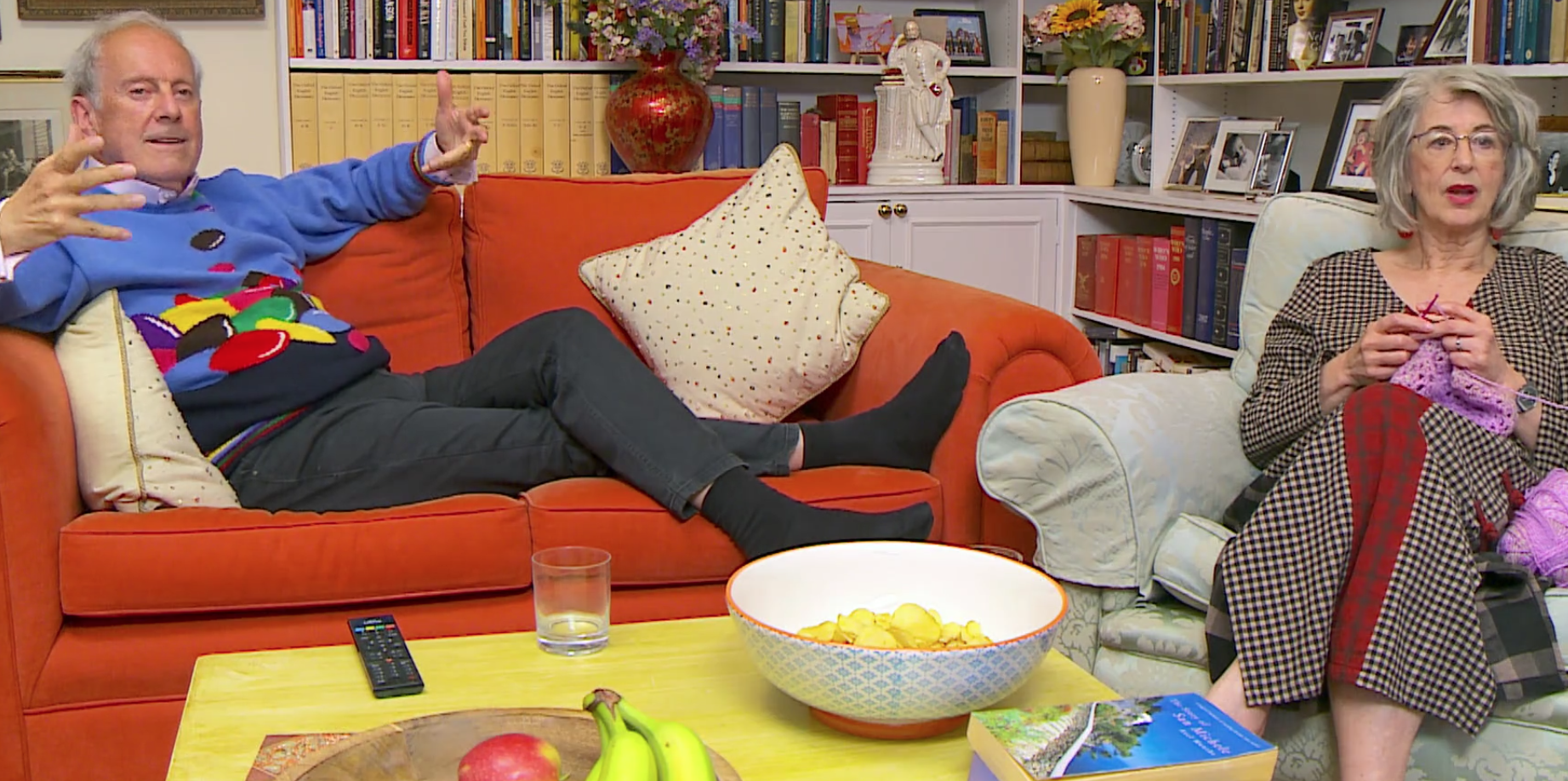Maureen on Celebrity Gogglebox