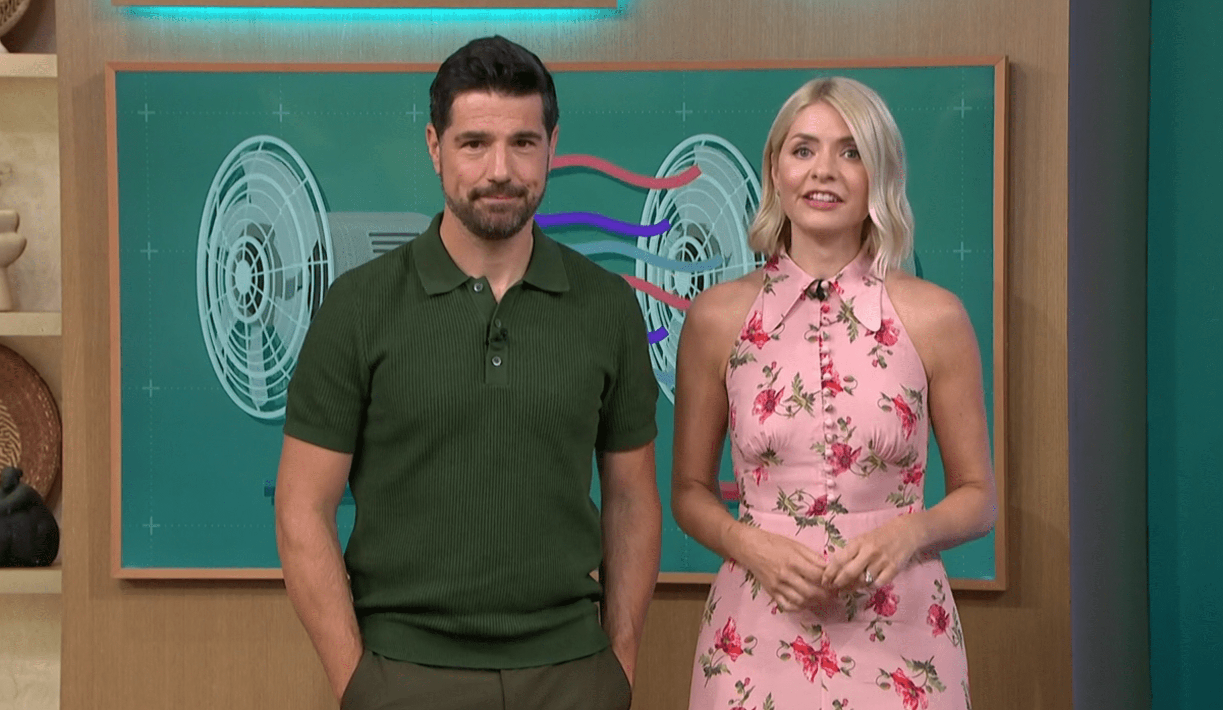 Craig Doyle and Holly Willoughby presenting This Morning