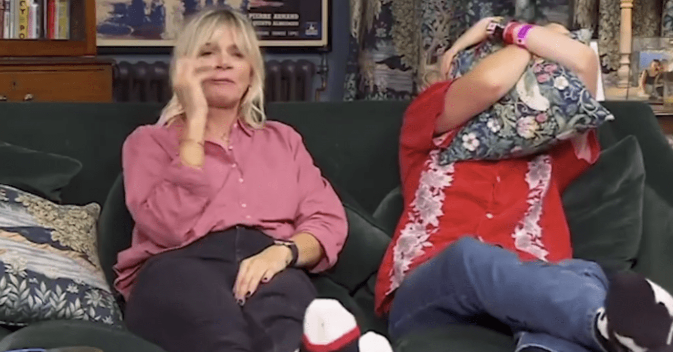 Zoe Ball and Woody
