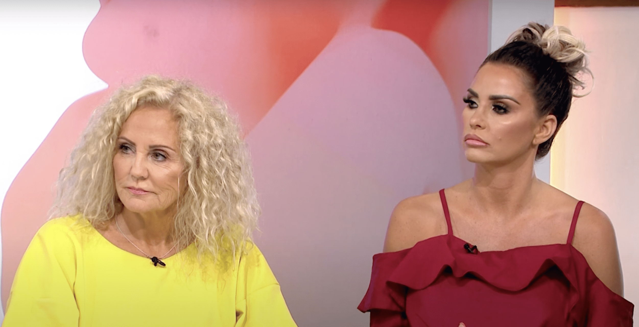Amy and Katie Price