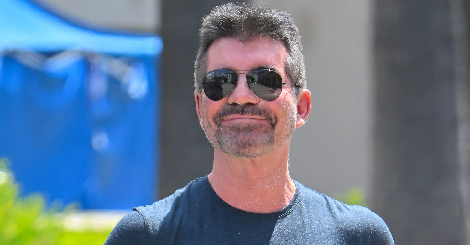 Simon Cowell arrives at America's Got Talent, April 2023