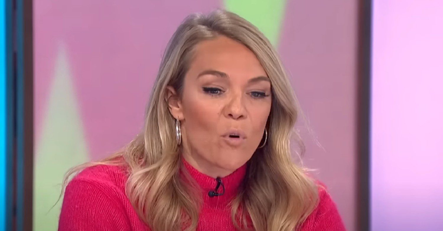 Sophie Morgan talking on Loose Women