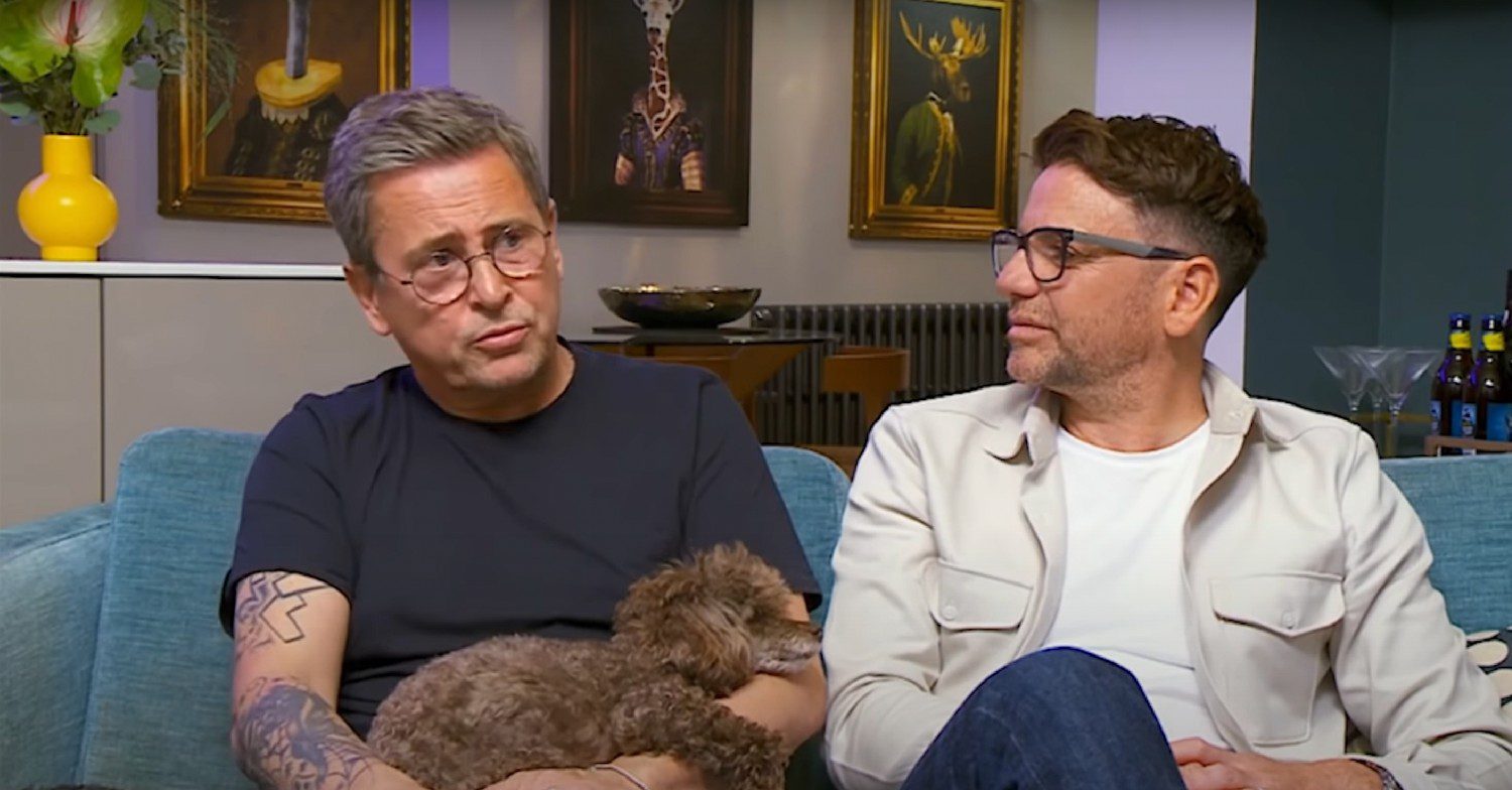 Stephen and Daniel on Gogglebox