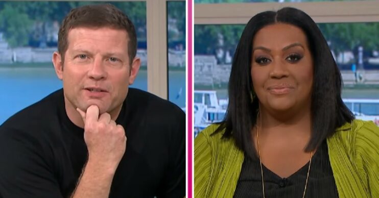 Dermot O'Leary and Alison Hammond hosting This Morning today