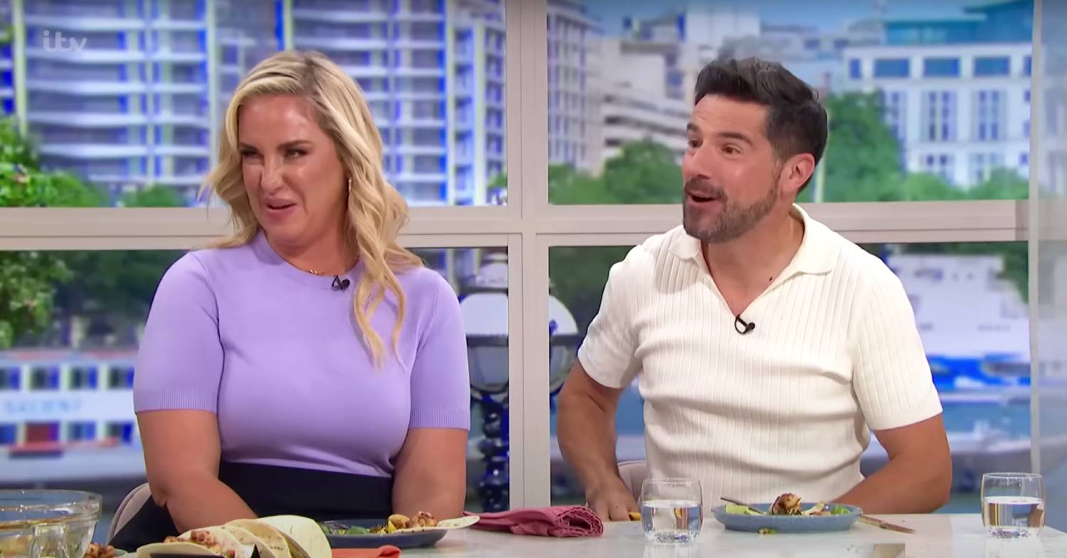 Craig Doyle sits next to This Morning co-host Josie Gibson