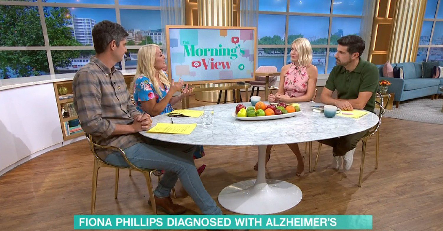 This Morning guests talking with Holly Willoughby and Craig Doyle today