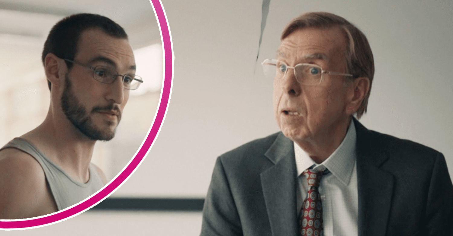 Benjamin Fields / Timothy Spall in The Sixth Commandment on BBC