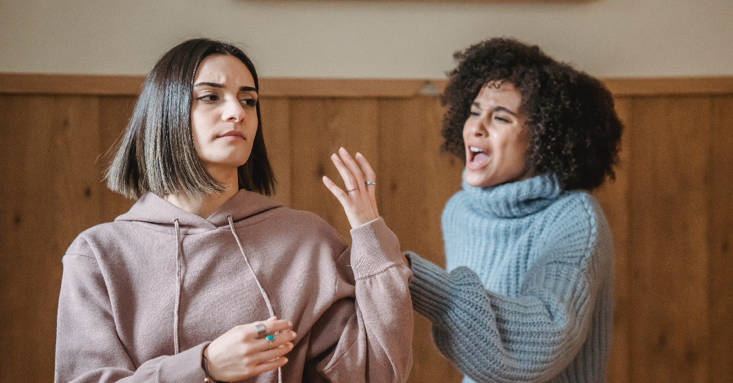 Women arguing