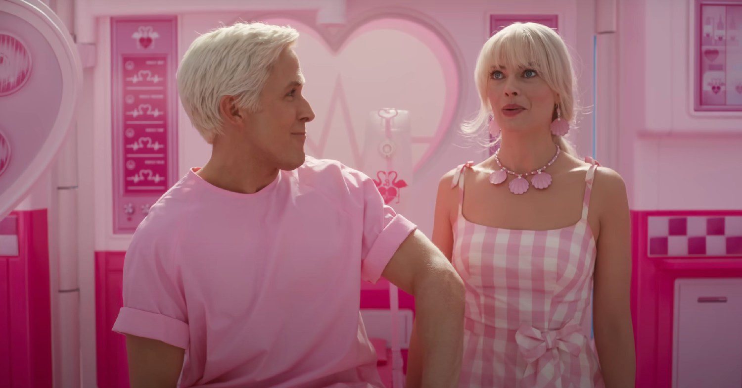 Barbie and Ken in the Barbie Movie