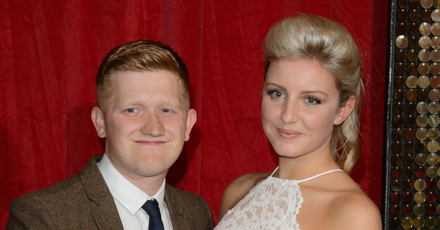 Sam Aston and his wife 