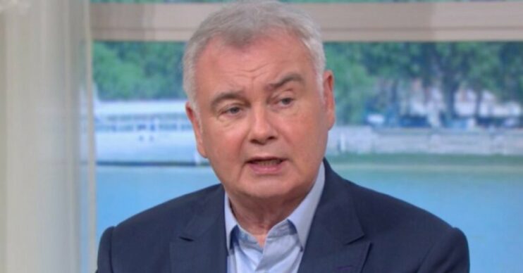Eamonn Holmes speaking on This Morning
