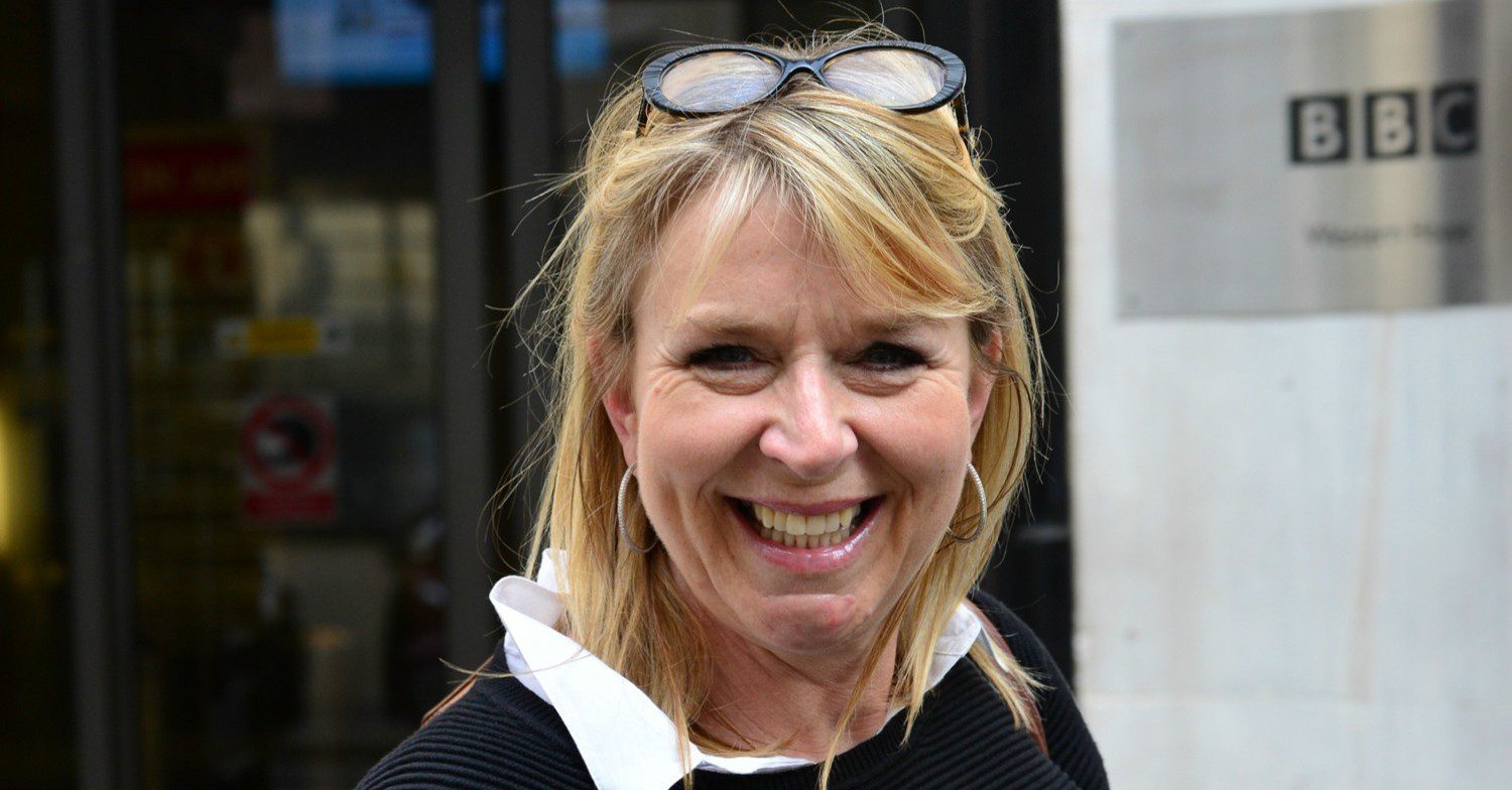 Fern Britton smiling 