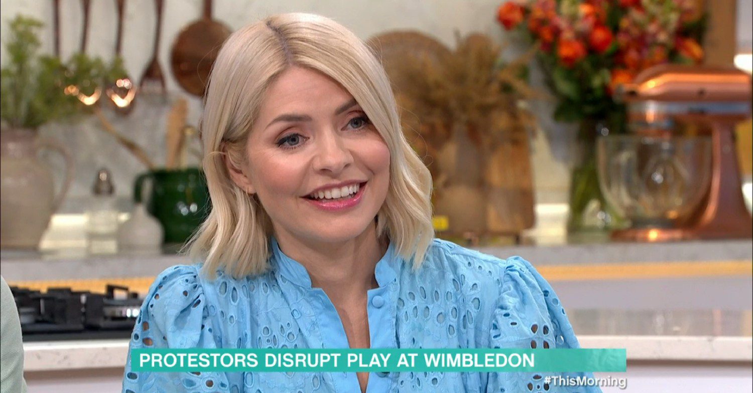 Holly Willoughby on This Morning