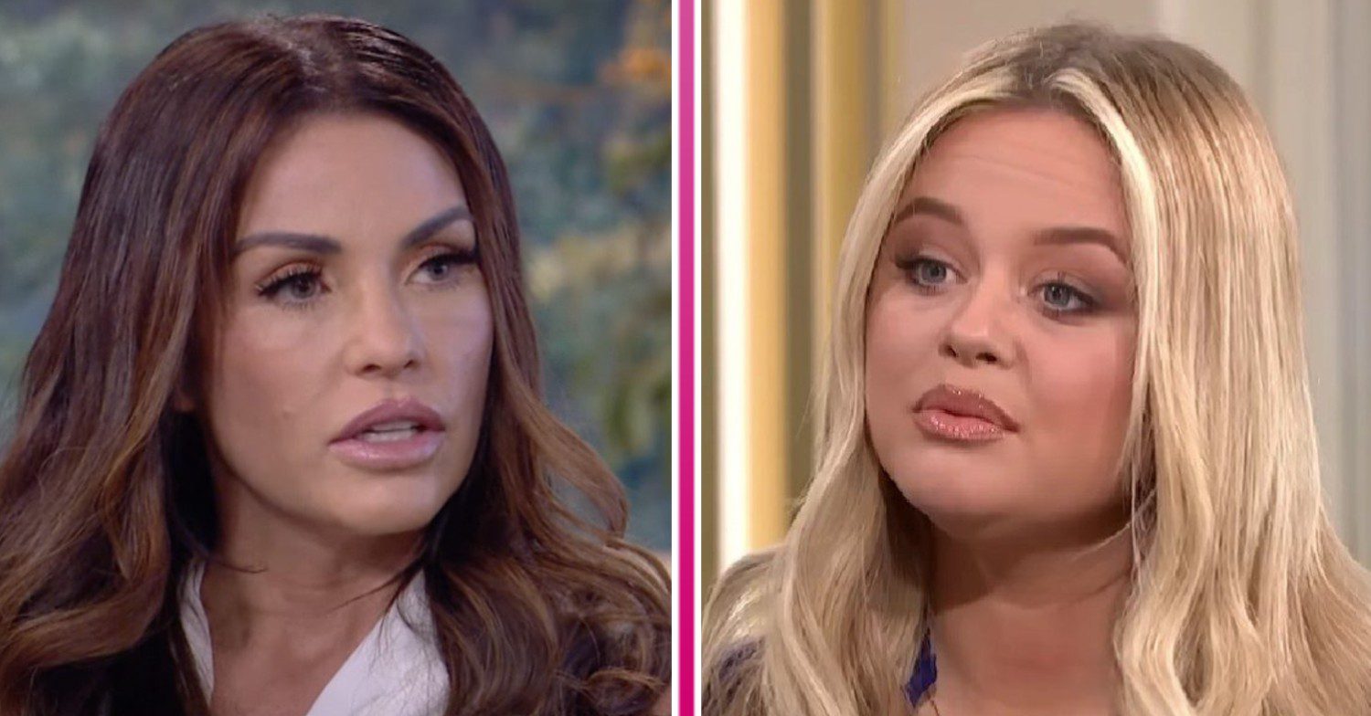 Katie Price and Emily Atack