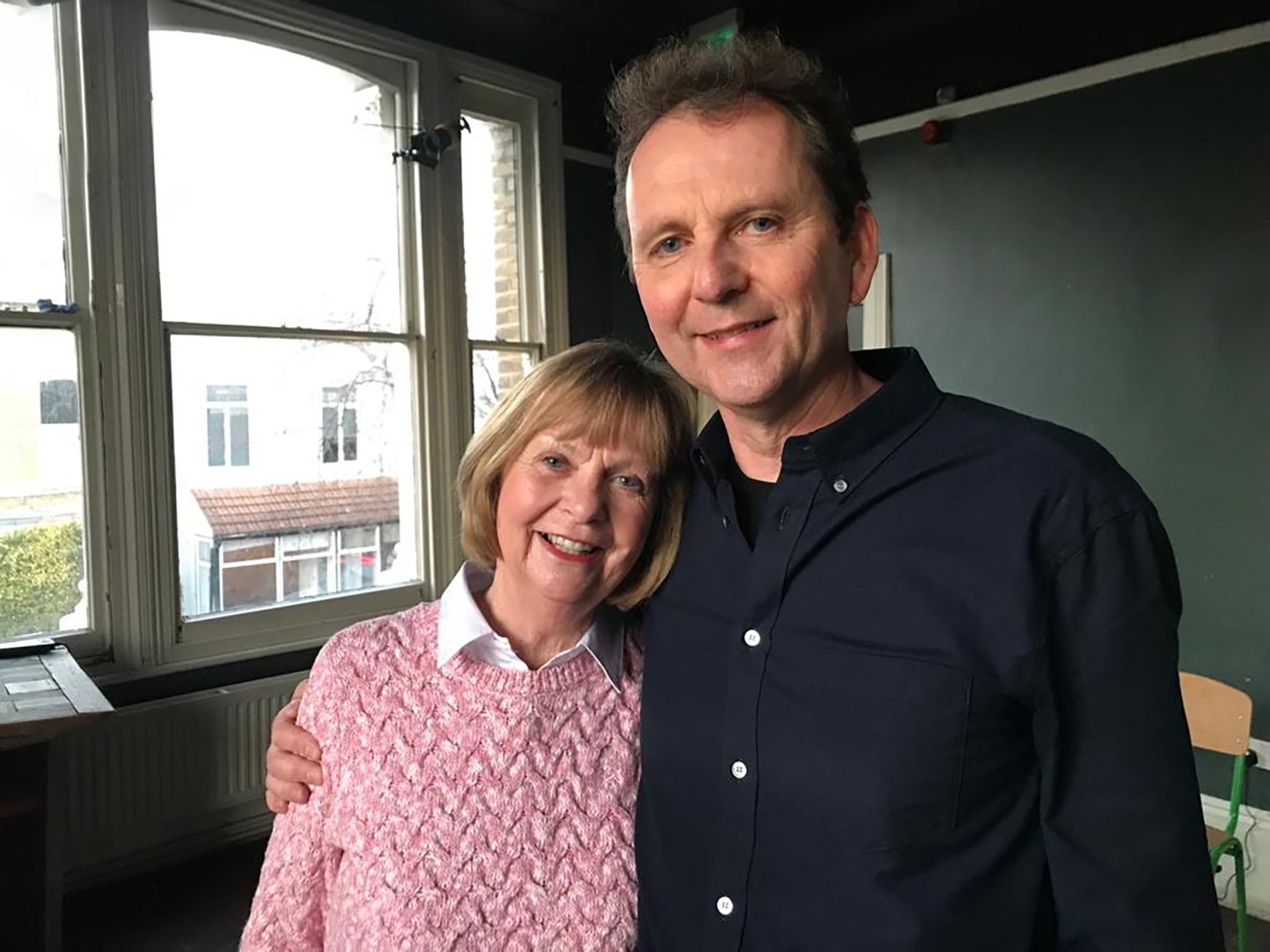 Diane and her son Paul on Long Lost Family