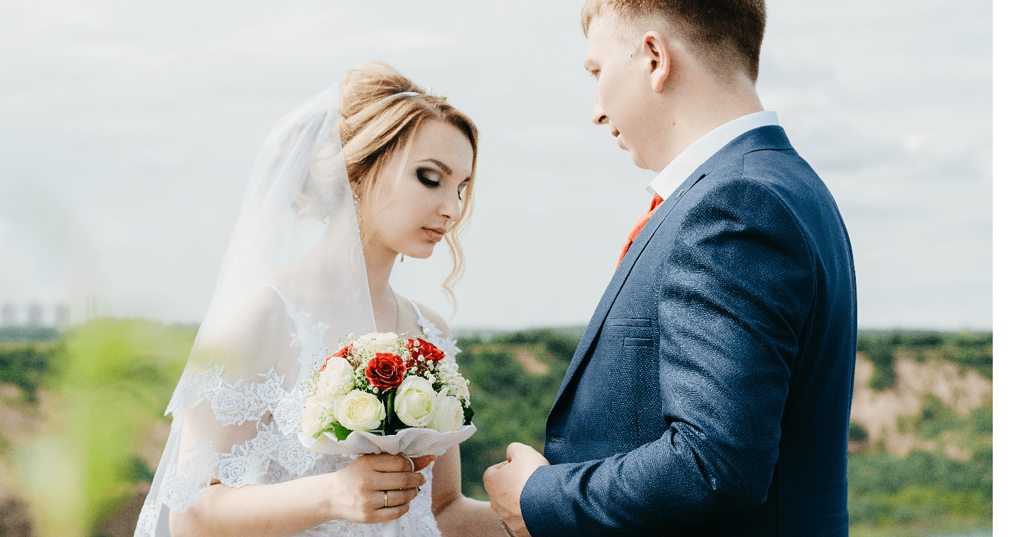 Man and bride