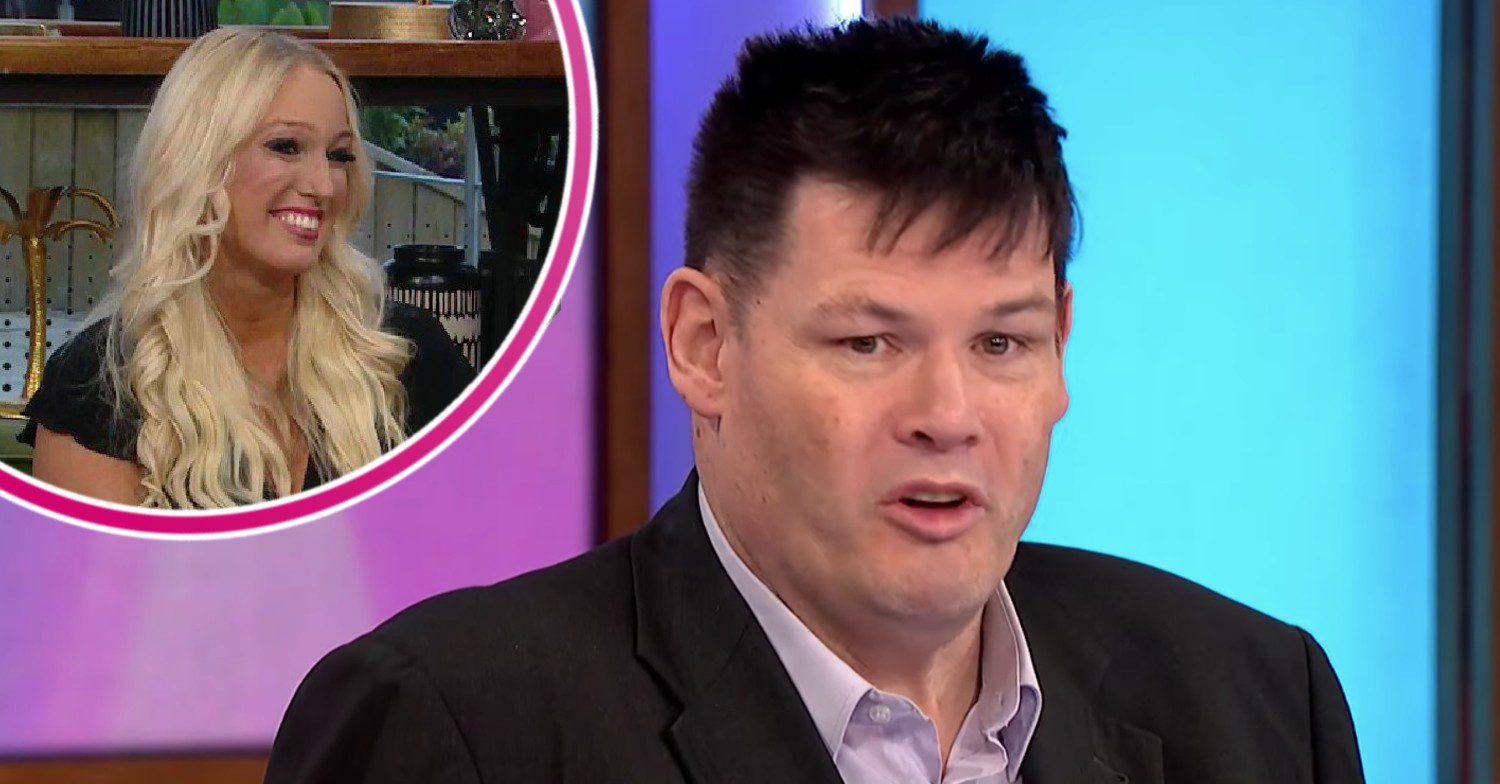 Mark Labbett and his girlfriend smiling
