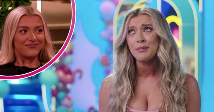Molly Marsh on Love Island smiling