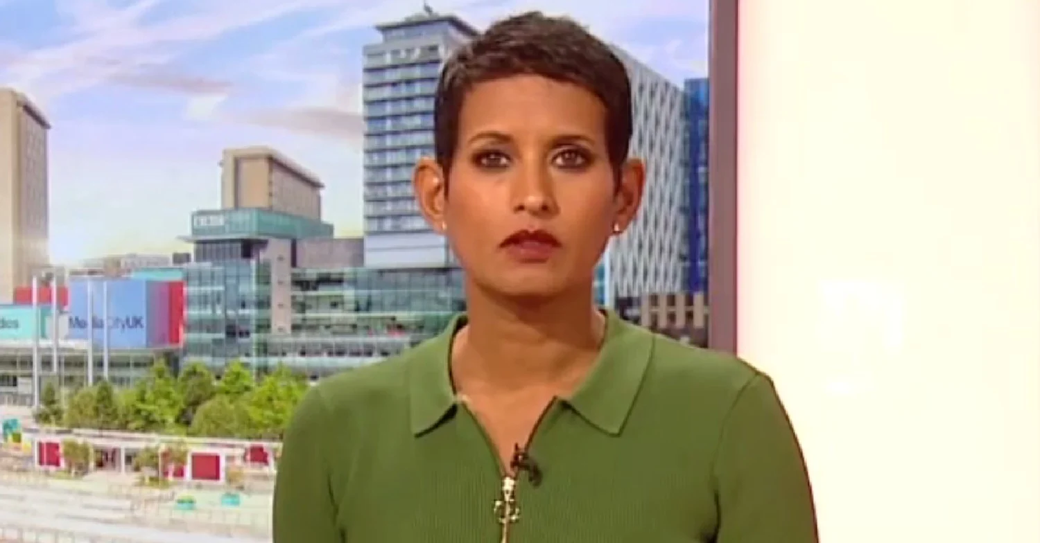 Naga Munchetty on BBC Breakfast