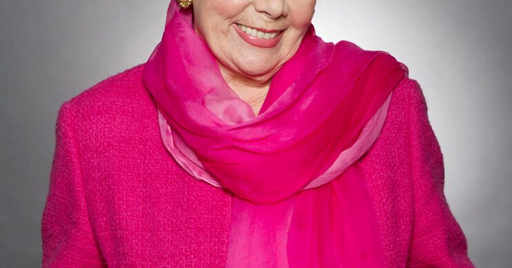 Meg Johnson played Pearl Ladderbanks in Emmerdale (Credit: ITV)