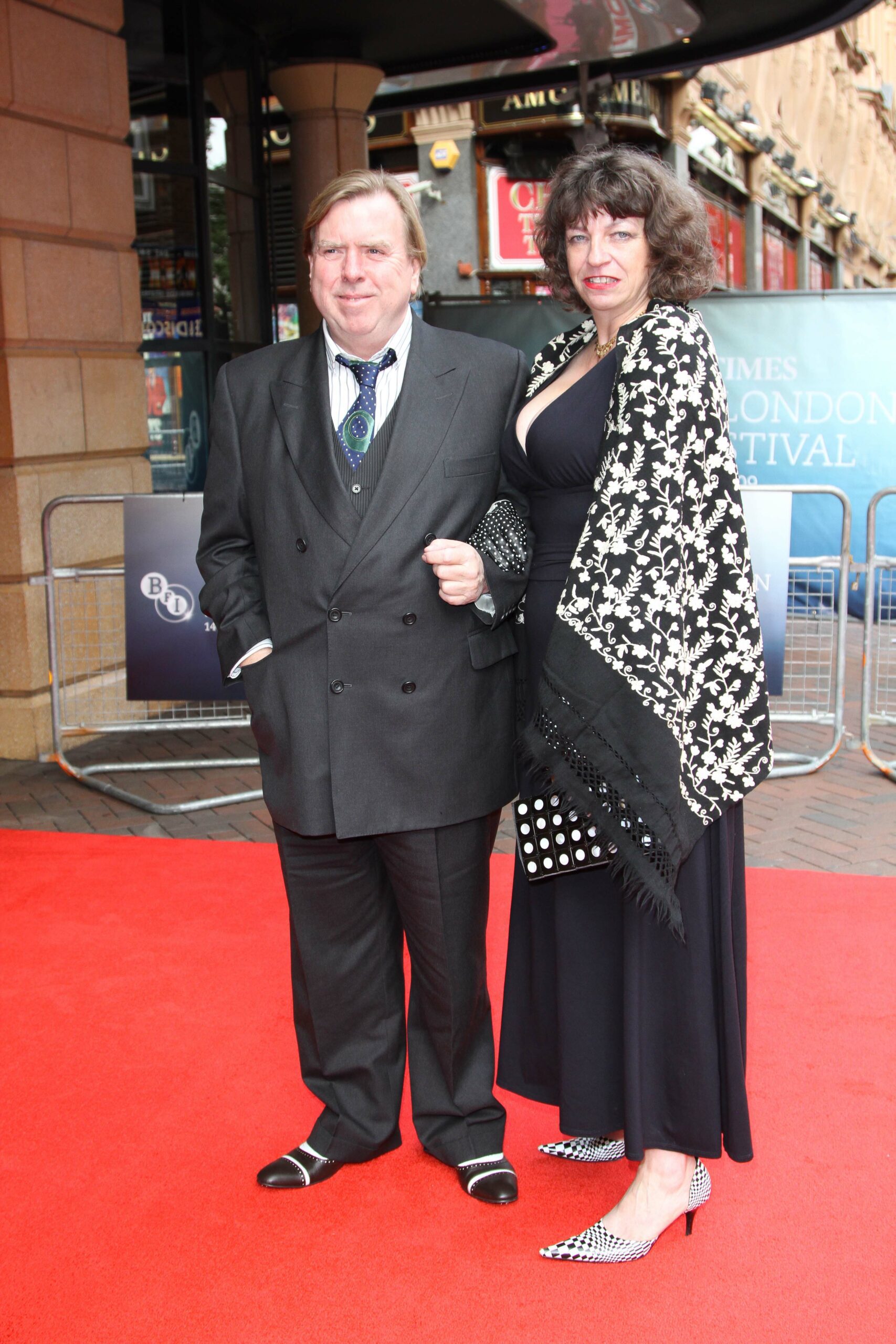 Timothy Spall and his wife Shane Spall