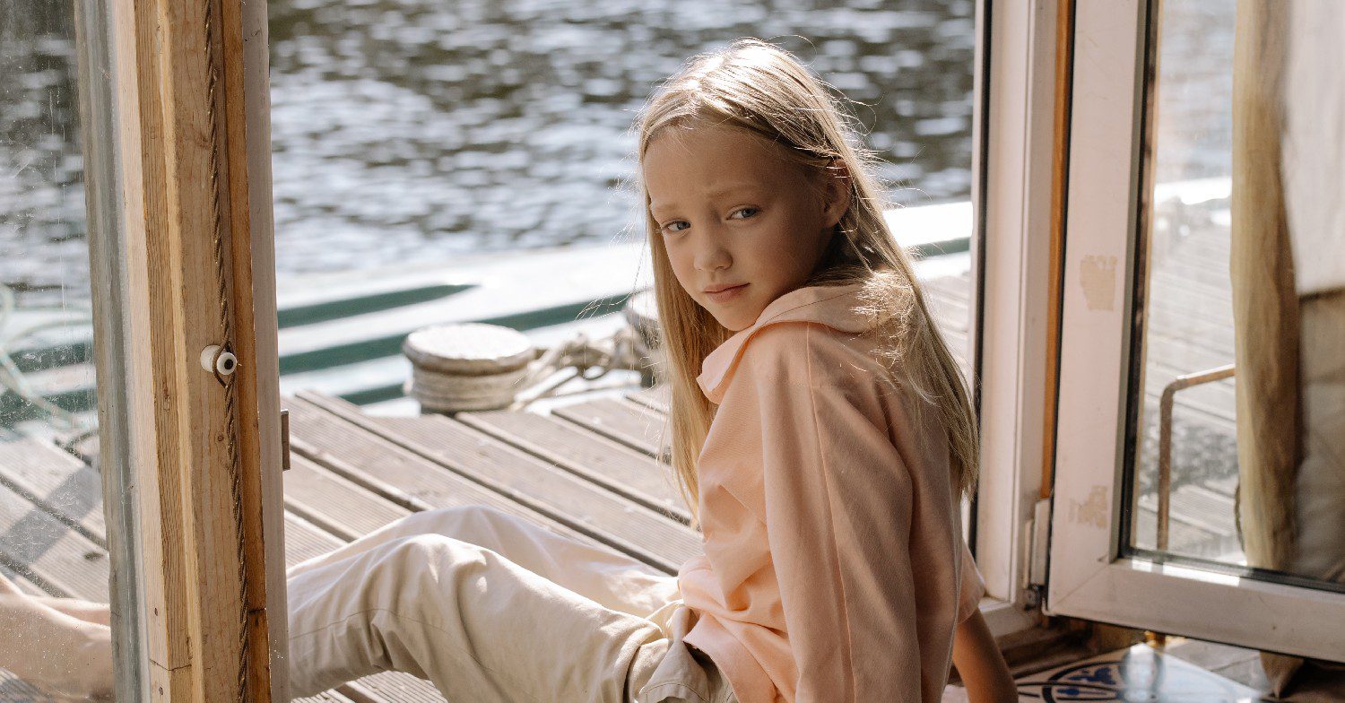 Girl looking sad 