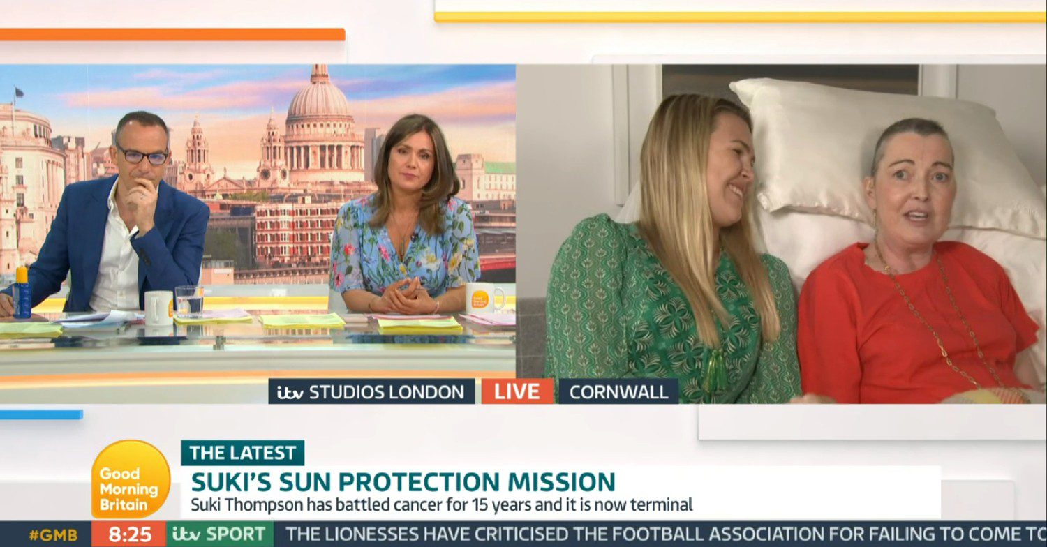 Martin Lewis and Susanna Reid on GMB
