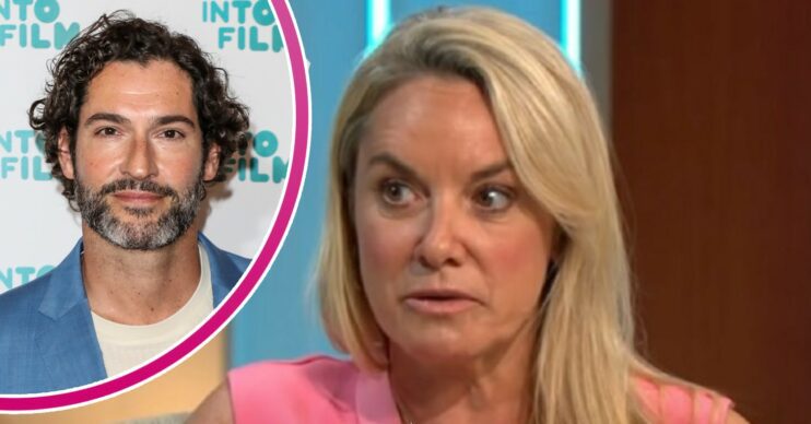 Tom Ellis and Tamzin Outhwaite (Credit: Splash News/ITV)