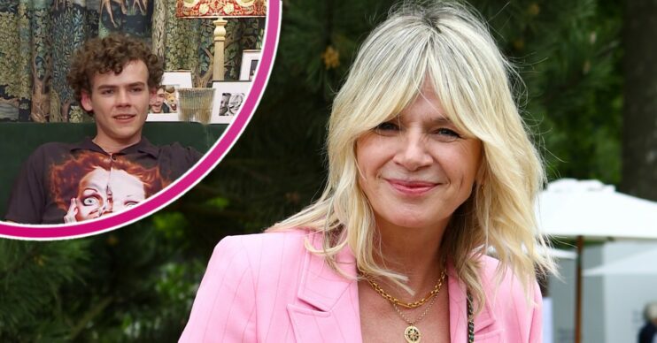 Celebrity Gogglebox star Woody with mum Zoe Ball