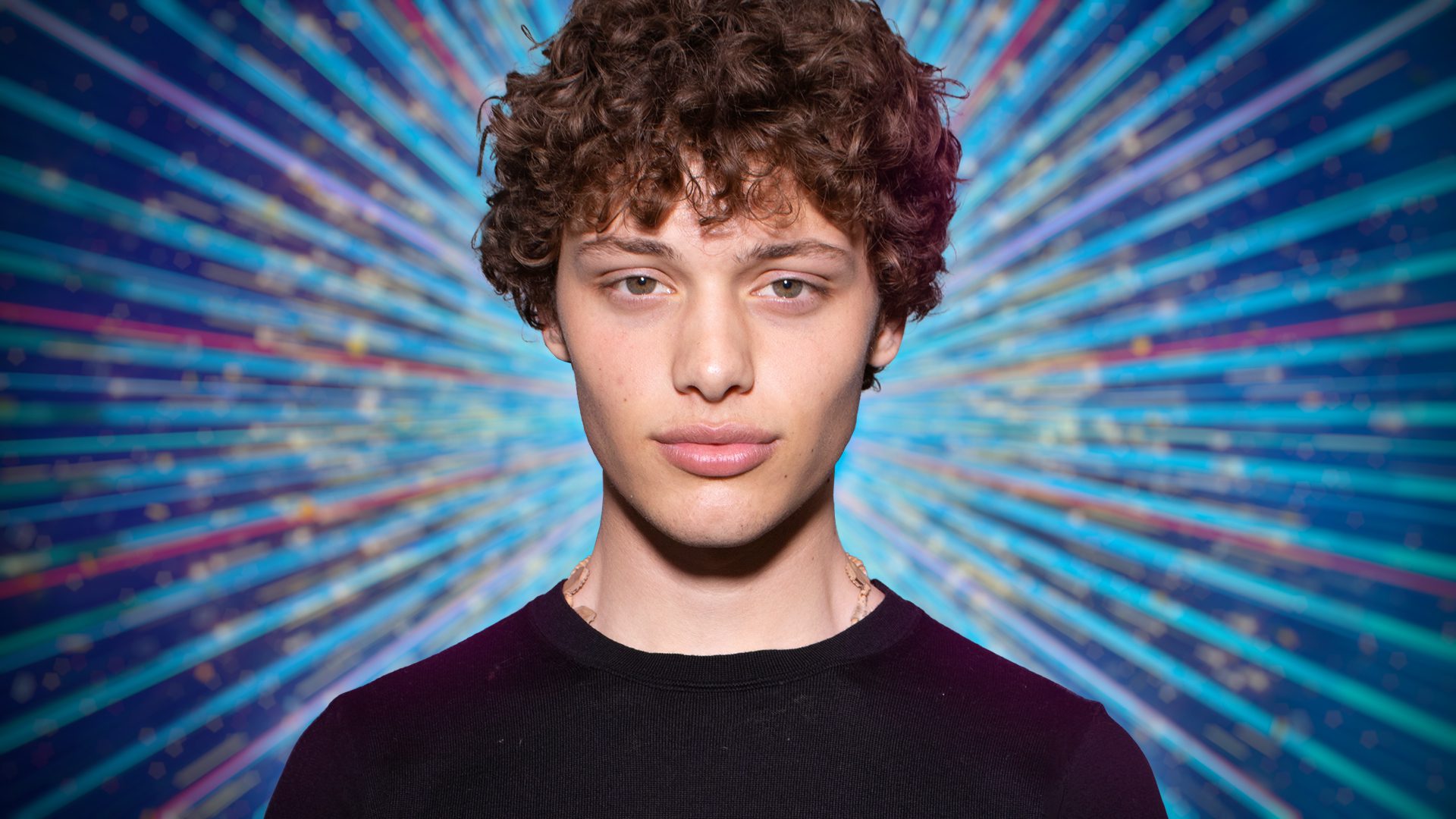 Bobby Brazier against the Strictly background