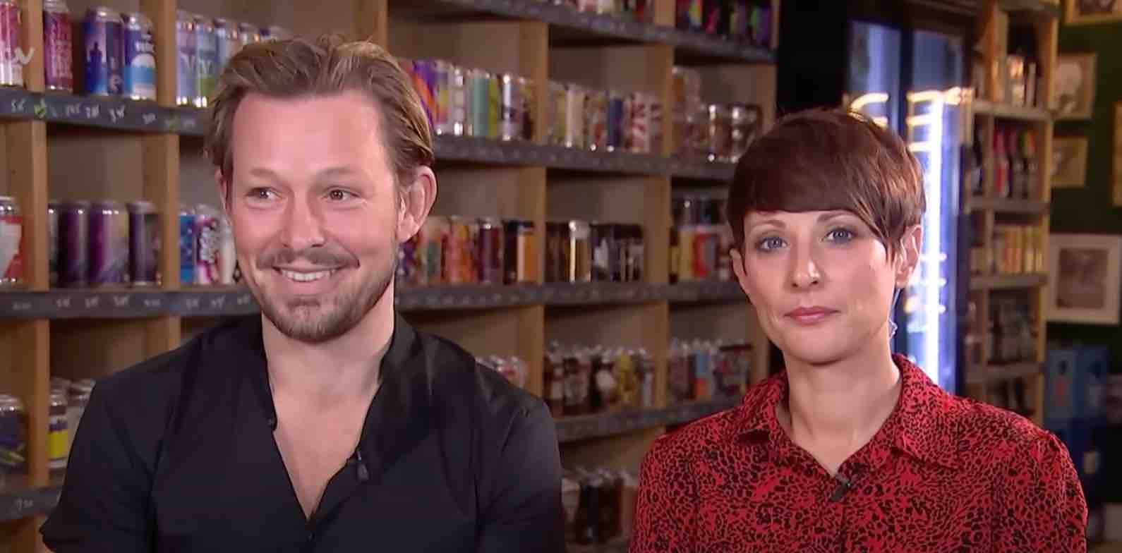 Adam Rickitt and Katy rickitt