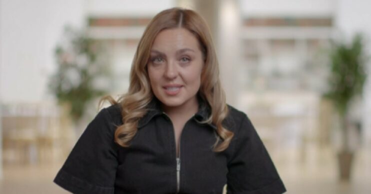Amy Dowden during BBC documentary