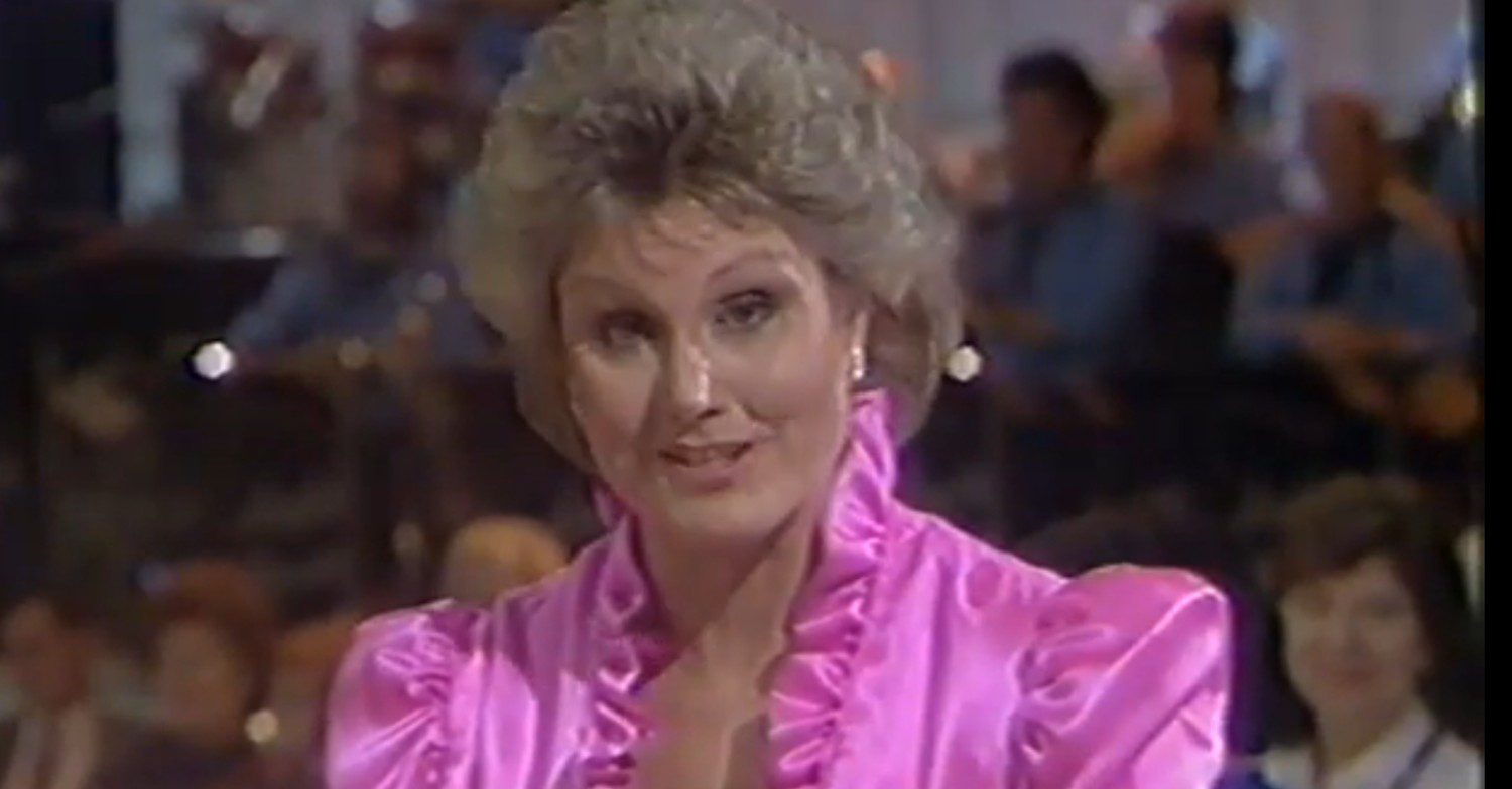 Angela Rippon on Come Dancing