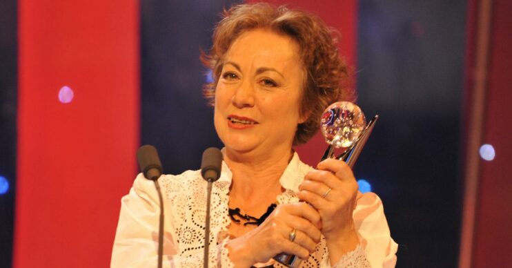 Coronation Street star Anita Carey at Soap Awards