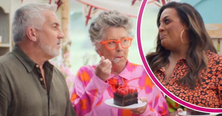 Paul Hollywood, Prue Leith and Alison Hammond on Bake Off
