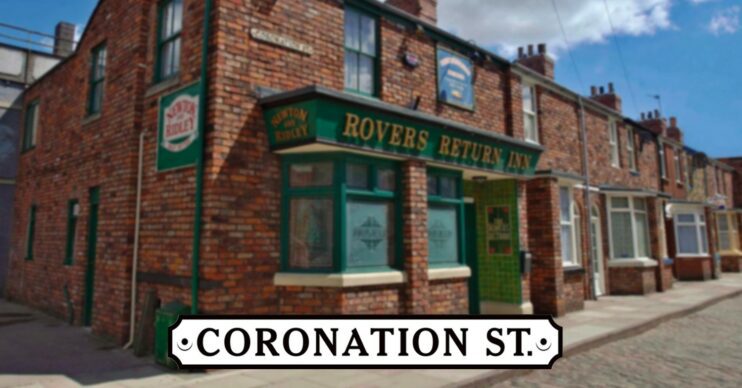 Coronation Street Rovers Return with logo