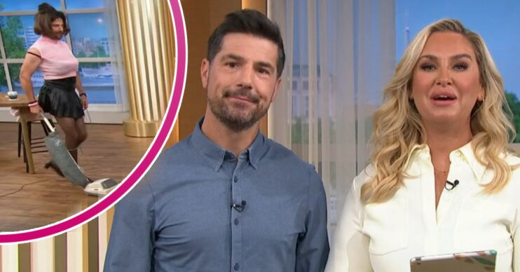 Craig Doyles and Josie Gibson talking on This Morning
