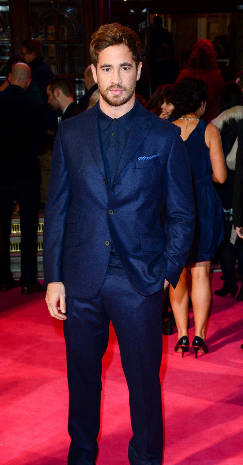 Danny Cipriani on red carpet